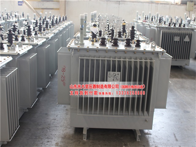 泸州SH15-1000KVA/10KV/0.4KV非晶合金变压器